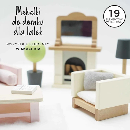 Salon z kominkiem Daisylane Le Toy Van