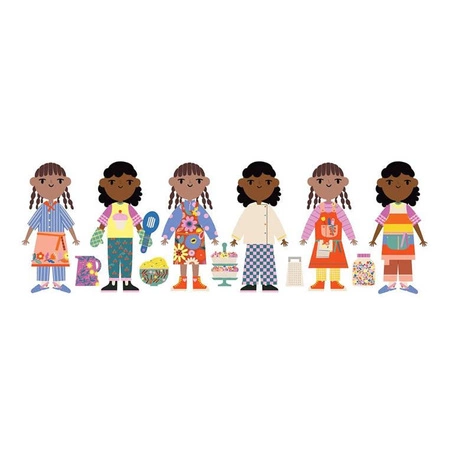 Mudpuppy Magnetyczne postacie Mogę zostać... szefową kuchni! 4+