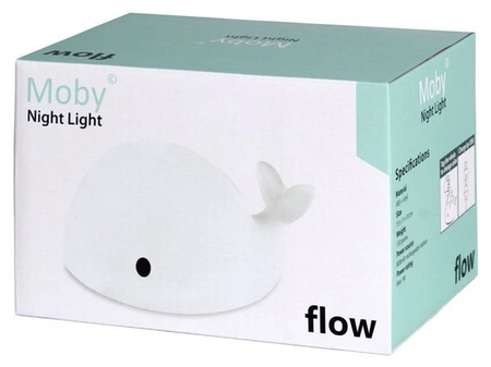 Lampka nocna LED wieloryb Moby FLOW AMSTERDAM