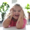 Zmywalne dziecięce tatuaże, zestaw 40 tatuaży dla dzieci, zabawka, Bluey