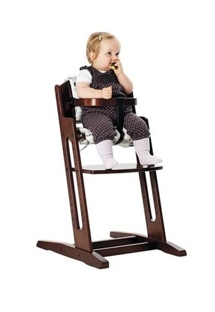 Krzesełko do karmienia Baby Dan DANCHAIR brązowe