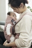 BABYBJORN MINI Woven – nosidełko, Zgaszony Róż