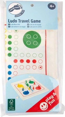 Chińczyk Kto pierwszy w domku 12022-Small Foot, gry planszowe dla dzieci