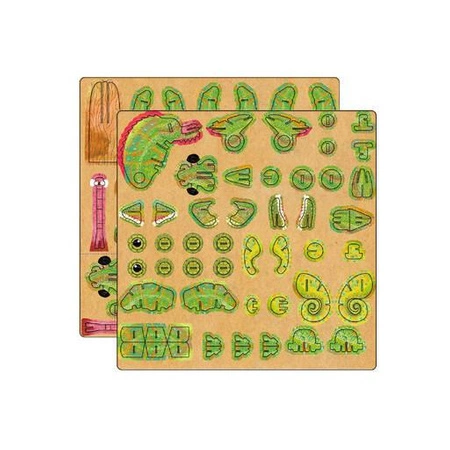 mierEdu Puzzle 3D mini - Kameleon ME4111