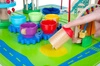 Drewniany stolik do zabawy Park rozrywki 3w1 11434- Small Foot, zabawki motoryczne