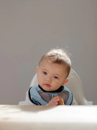 Baby Livia Śliniak Baby Blue Łoś 100-11