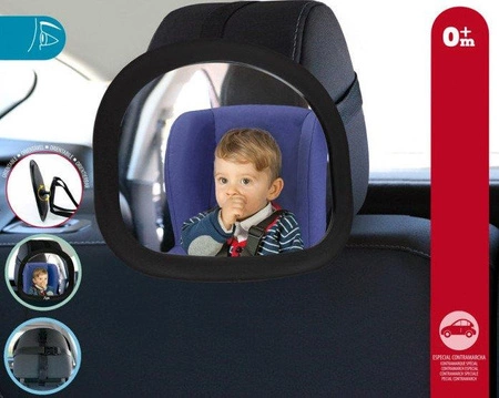 Lusterko samochodowe mocowane na zagłówku, Kiokids