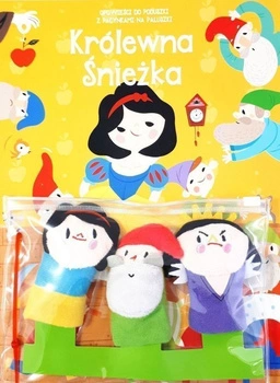 Królewna śnieżka. Opowieści do poduszki z pacynkami na paluszki