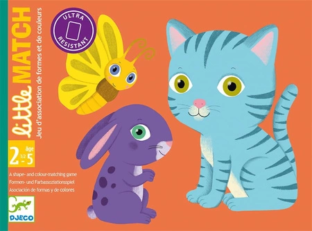 Gra karciana dla maluchów Little Match DJ05061