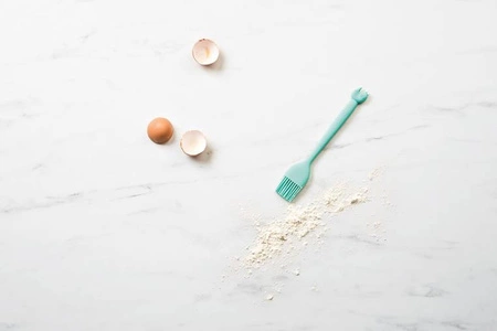 LILLIPUTIENS Silikonowy pędzelek Mały kucharz, Nosorożec Marius, 4+