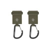 Lassig Casual Label Uniwersalne zaczepy do wózka z karabińczykami 2 szt. olive