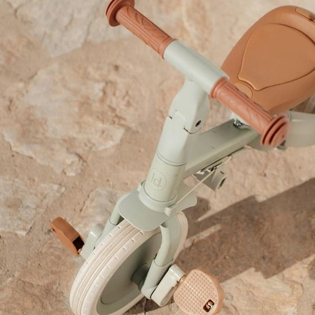 Little Dutch Rowerek trójkołowy 4w1 z rączką Green