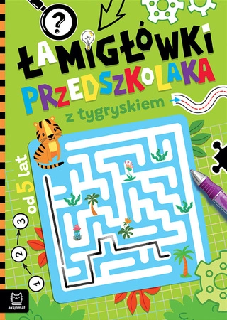 Łamigłówki przedszkolaka z tygryskiem