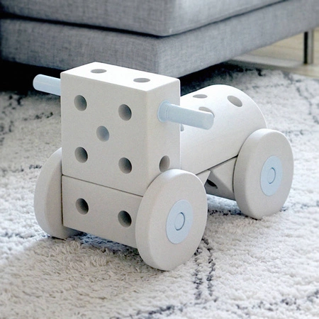 MODU Dreamer kit 12in1 – Kreatywne klocki rozwijające motorykę dużą, niebieski