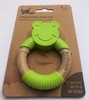 B-Gryzak drewniano-silikonowy Animals Green Frog