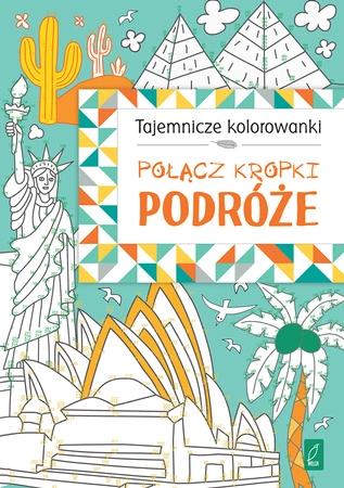 Połącz kropki podróże tajemnicze kolorowanki