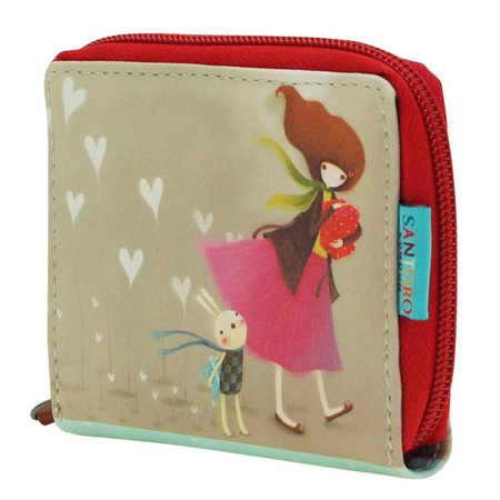 Mały portfel z suwakiem - Kori Kumi - The Gift Of Friendship