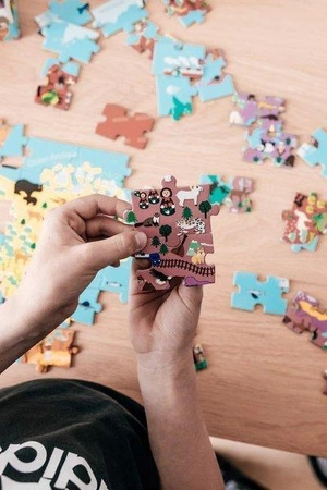 Auzou Puzzle Zwierzęta świata 100 el. 53962