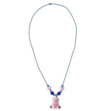 Janod Zestaw kreatywny do tworzenia biżuterii z zawieszkami Małe zwierzątka 6+