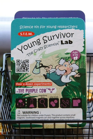 Zestaw do robienia eksperymentów The Purple Cow - Szkoła Przetrwania