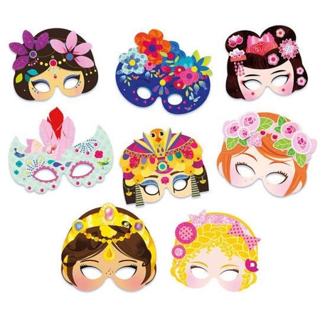 Auzou Zestaw DIY Maski księżniczki 23721