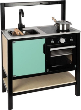 Drewniana kuchnia dla dzieci Black Industrial Small Foot 12433