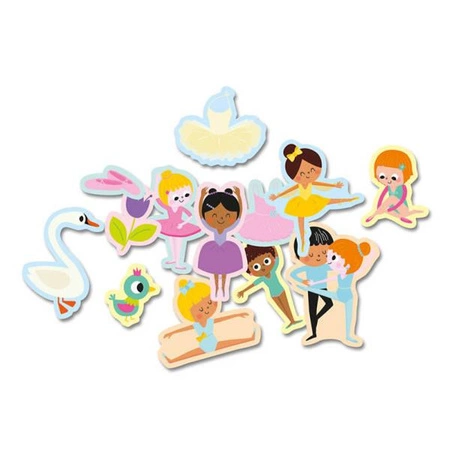 Auzou Zestaw 100 naklejek Tancerze i tancerki 59247