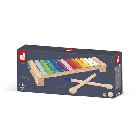 Janod Ksylofon cymbałki Gioia 18m+