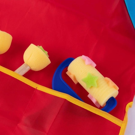 Fartuszek ochronny do malowania Apli Kids - Rozmiar S