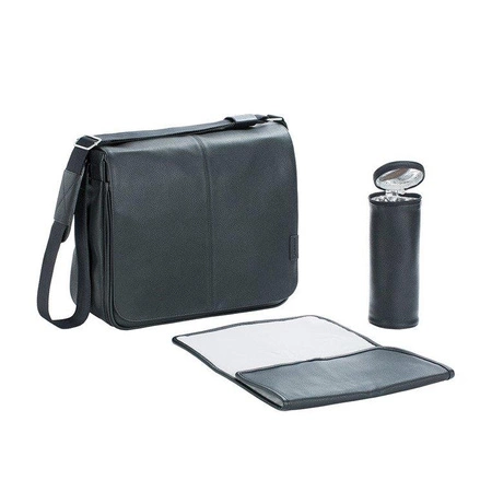 Lassig Tender Torba Męska z Akcesoriami Czarna