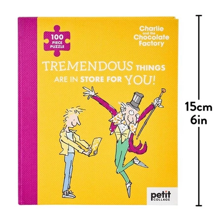 Petit Collage Puzzle Roald Dahl Charlie i Fabryka Czekolady