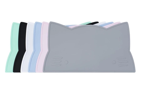 Silikonowa podkładka Kotek We Might Be Tiny - Powder Pink