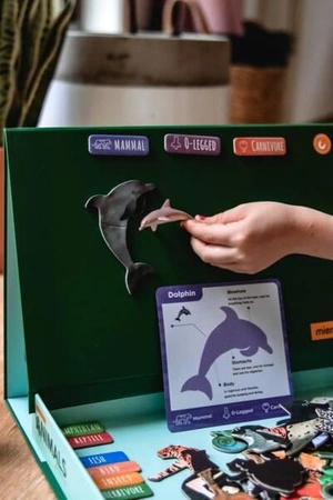 mierEdu Układanka magnetyczna - Zwierzęta ME093