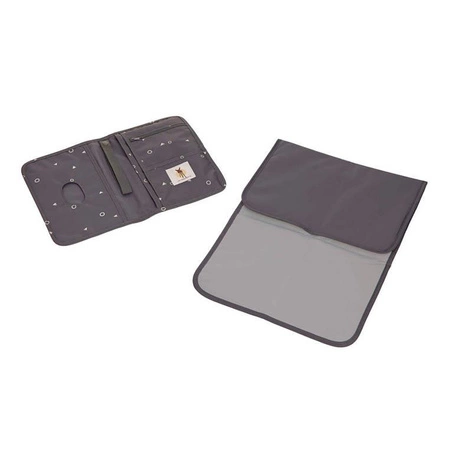 Lassig Casual Label Przewijak podróżny z etui na akcesoria Universe anthracite