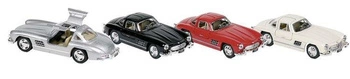 Metalowy pojazd z napędem, Mercedes 300SL Coupe, 1:36