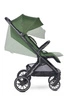 Easywalker Jackey² XL Komfortowy, samoskładający się wózek spacerowy z torbą transportową i osłoną przeciwdeszczową Deep Green