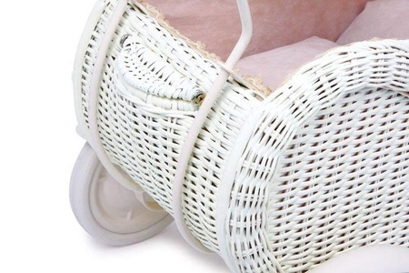 Wiklinowy wózek dla lalek, Karolina, small foot design