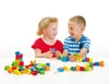 Nawlekanka z klocków gra edukacyjna kształty i kolory 96 el Erzi 42518