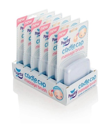 Silikonowa szczoteczka dla niemowląt Pourty