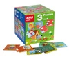 Zestaw Puzzli dla dzieci 3w1 Apli Kids