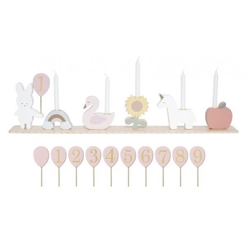 Pociąg królik dekoracja urodzinowa, Jabadabado