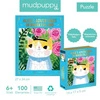 Mudpuppy Puzzle - książka "Alicja w Krainie Wąsów" Kotopowieści 100 elementów 6+