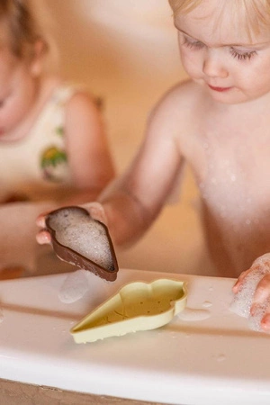 Filibabba Silikonowy zestaw zabawek do piasku 5 szt. Blue Mix