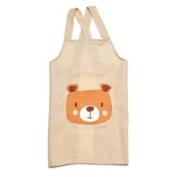 Lniany fartuszek, Miś, ThreadBear Design