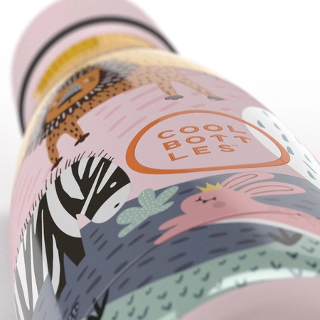 Cool Bottles Butelka termiczna Kids 260 ml Triple cool Savannah kingdom