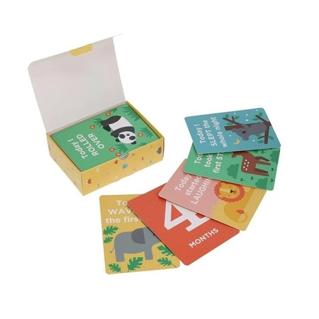 Petit Collage Karty do Zdjęć 12 Miesięcy i 12 Wydarzeń