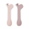 Done by Deer Łyżeczka Silikonowa 2 szt Lalee Powder