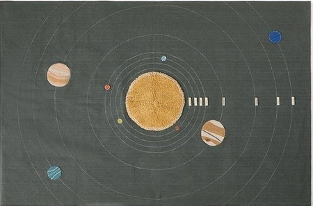 Dekoracja Ścienna Układ słoneczny "Mom, I want to be an astronaut" Lorena Canals