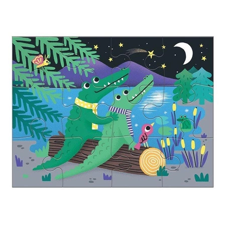 Mudpuppy Puzzle progresywne „Uważność” 4, 6, 9 i 12 elementów 2+