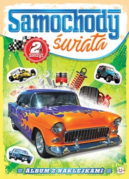 Samochody świata część 2 album z naklejkami